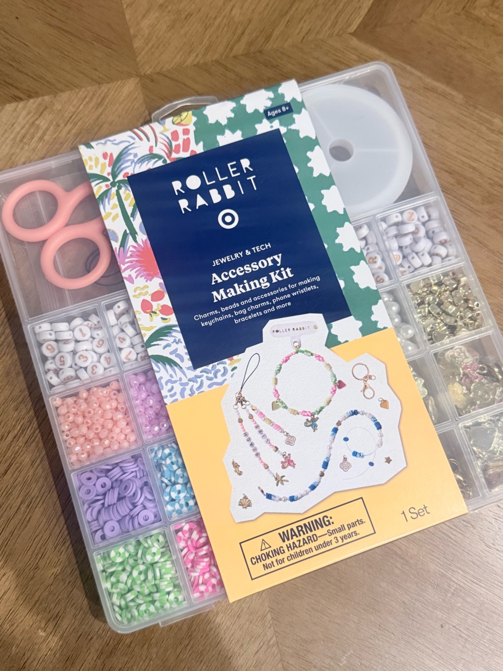 Roller Rabbit x Target Accessory Making Kit - Pastel Bead Craft Set